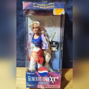 Vintage Pepsi Generationext fashion Doll